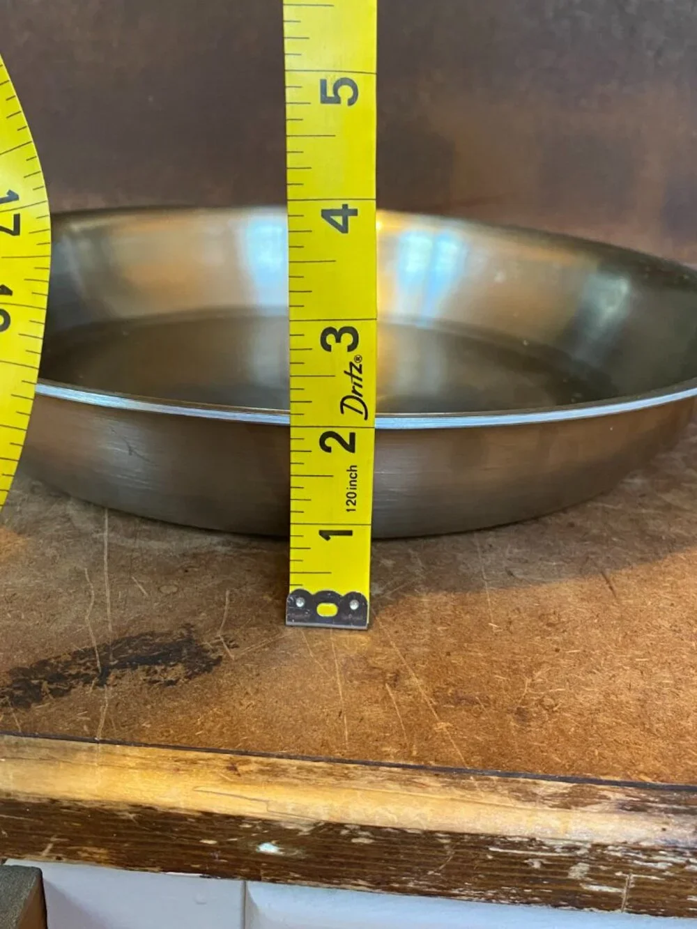12” Made In Cookware Stainless Steel Frying Pan Clad Made in Italy